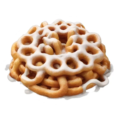 Funnel Cake sticker