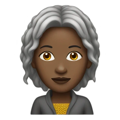 Zimbabwe lady  sticker