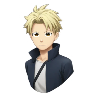 anime character from jujutsu kaisen toj9i sticker