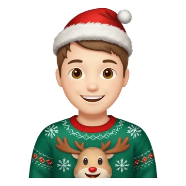 sweater chrsitmas sticker