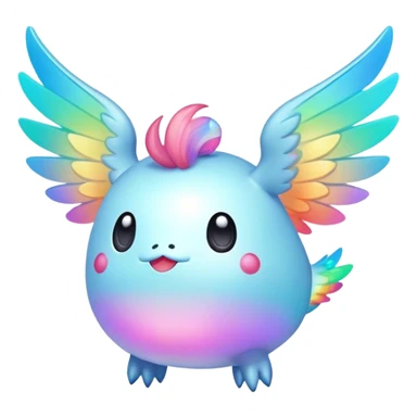 axie inifinity axie fly sticker
