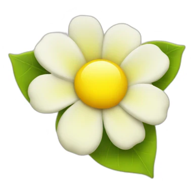 Flowey The Flower With Yellow Petals, And White Middle sticker
