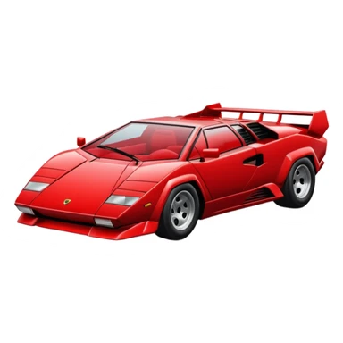 lambo countach sticker