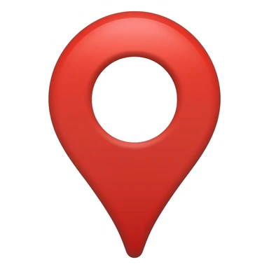 White Google maps sticker