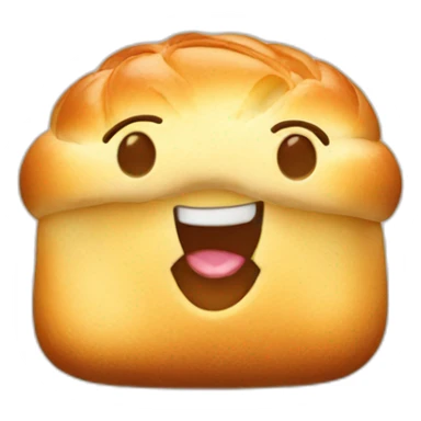 Happy brioche sticker