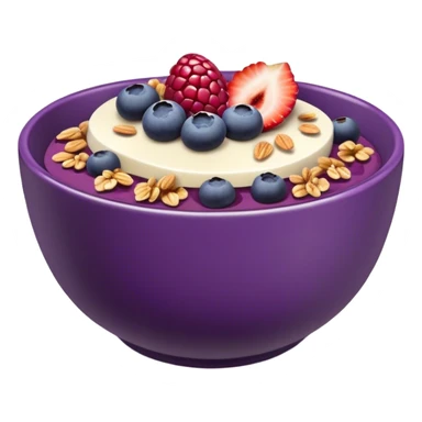 Açaí bowl sticker