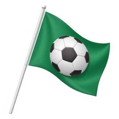 football corner flag sticker