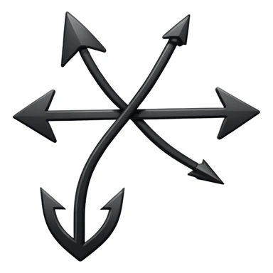 Labeling arrow sticker