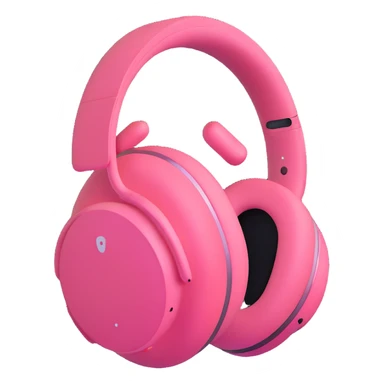 pink AirPods Max headphones sticker