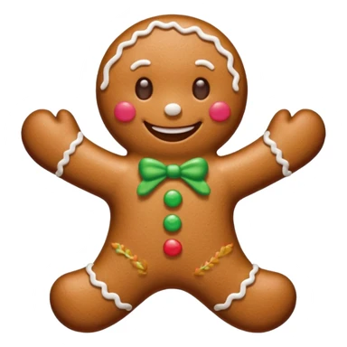 Omino di pan di zenzero  più bello sticker