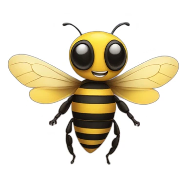 Bumblebee with the ark say hi sticker