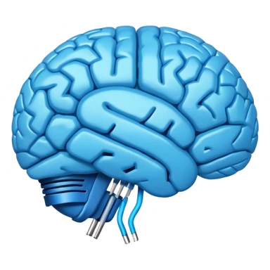 Real Brain signal  sticker