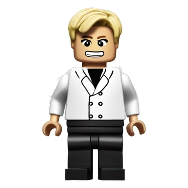 GORDON RAMSAY lego full body cooking sticker