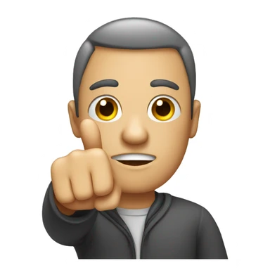 person, thumbs down sticker