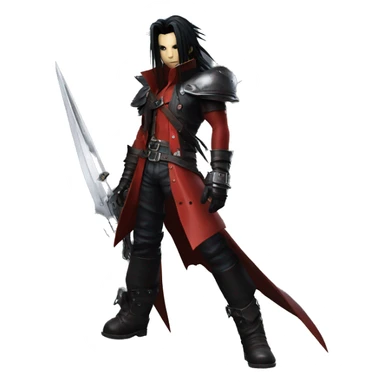 Final Fantasy 7 vincent valentine sticker