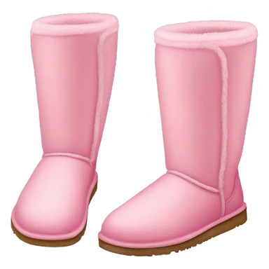 Ugg pink boots sticker