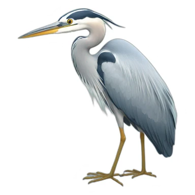 Heron sticker