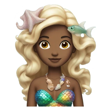 Lol well doll mermaid ￼ sticker