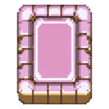 pink gold ingot sticker