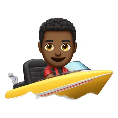 in speedboat I trust sticker