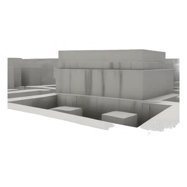 Holocaust Memorial in berlin  sticker