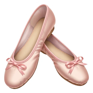 Pale pink ballet shoes sticker