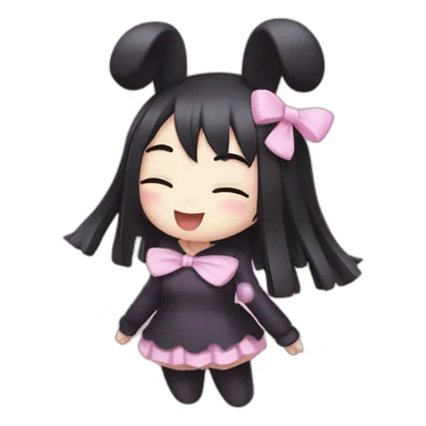 Melody and kuromi  sticker