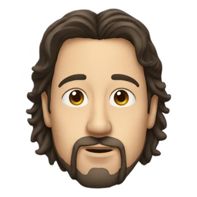 Pablo Iglesias with big nose sticker