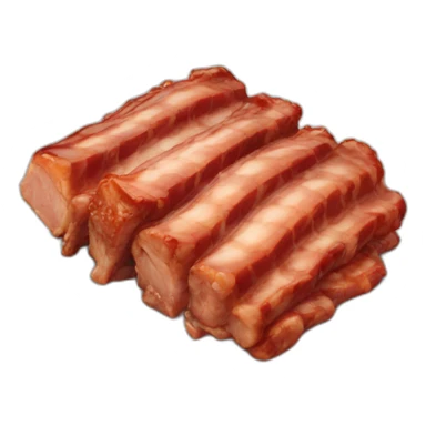 Spareribs sticker