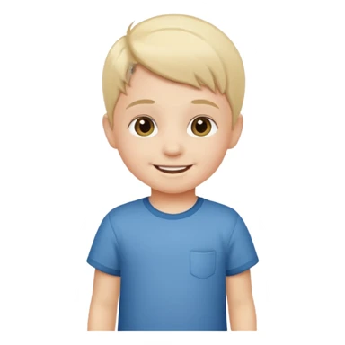 small child standing sticker