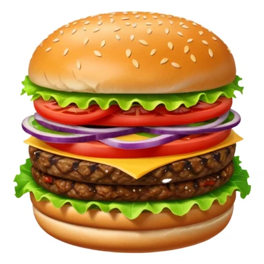 Hamburger  sticker