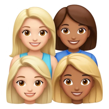 Main pop girls sticker