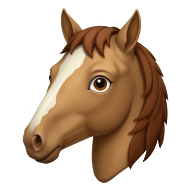 Persona con cabeza de caballo sticker