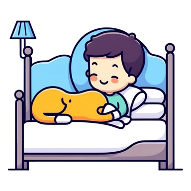 Bedtime sticker