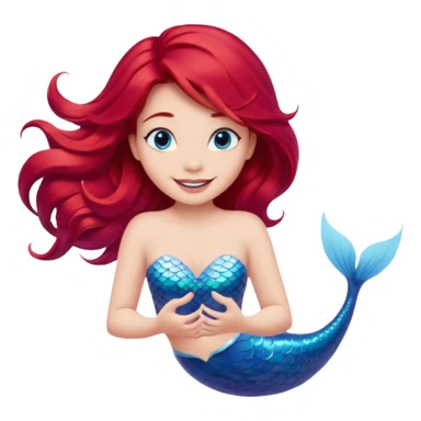 Little mermaid movie sticker