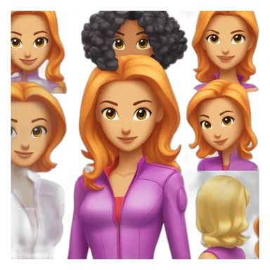 Totally spies sticker