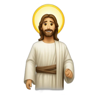 Jesucristo orando sticker