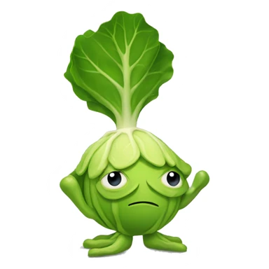 Brusselle sprout  sticker