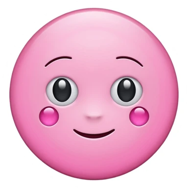 Pink circle Samsung style sticker