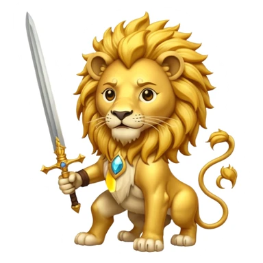 🇮🇷+🦁+⚔️+☀️ sticker