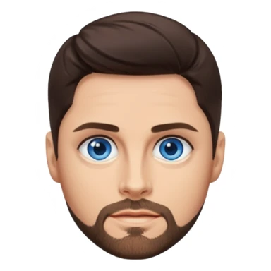 Keith Duffy with blue eyes, dark brown hair  sticker