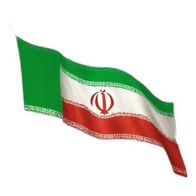 Iran 1979 flag sticker