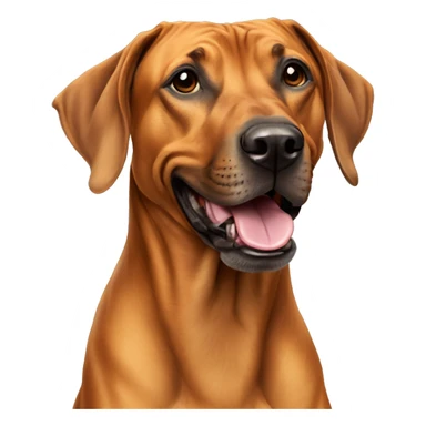 Rhodesian Ridgeback happy  sticker