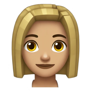 Alex girl minecraft sticker