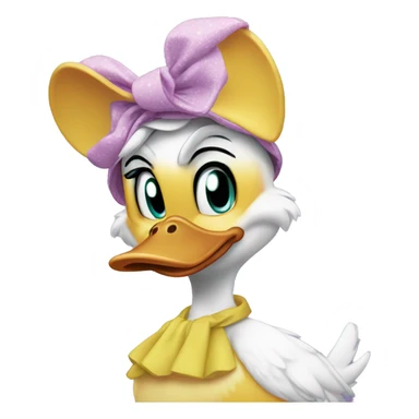 daisy duck sticker
