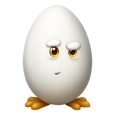 Egg that is alive twirki sticker