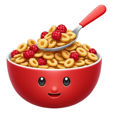 Cereal RED UNIDOS Flavor sticker