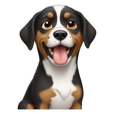 Perrito enfermo  sticker