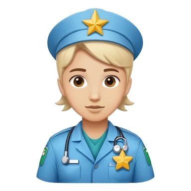 paramedic star sticker