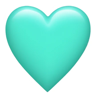 tiffany blue heart sticker